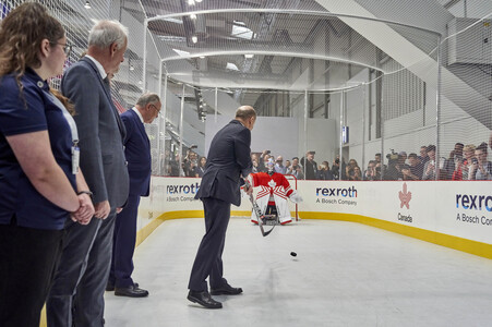 Eröffnungsrundgang auf der Hannover Messe 2025