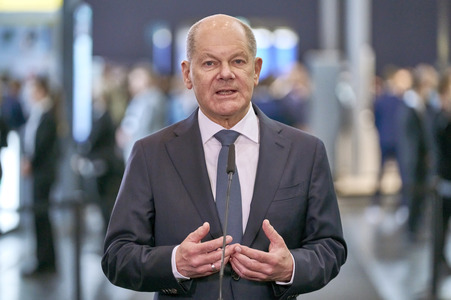 Eröffnungsrundgang auf der Hannover Messe 2025