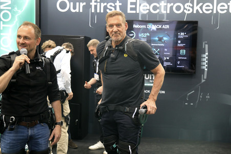 Ralf Moeller auf der Hannover Messe 2025