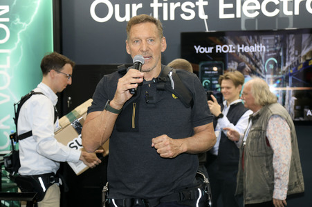 Ralf Moeller auf der Hannover Messe 2025