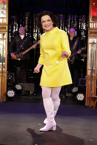 Fototermin mit Ursli Pfister als Peggy March in Berlin