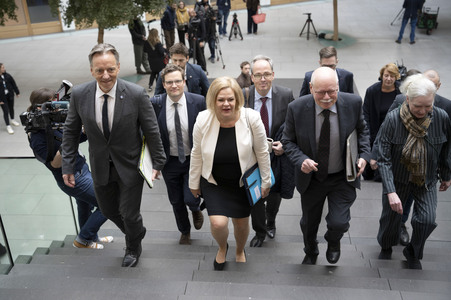 Bundespressekonferenz zur Vorstellung der Polizeilichen Kriminalstatistik 2024 in Berlin