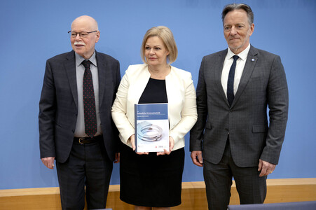 Bundespressekonferenz zur Vorstellung der Polizeilichen Kriminalstatistik 2024 in Berlin