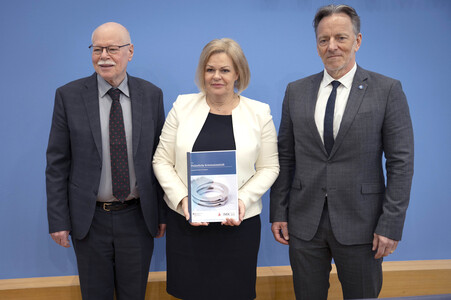 Bundespressekonferenz zur Vorstellung der Polizeilichen Kriminalstatistik 2024 in Berlin