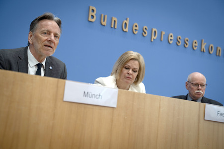Bundespressekonferenz zur Vorstellung der Polizeilichen Kriminalstatistik 2024 in Berlin