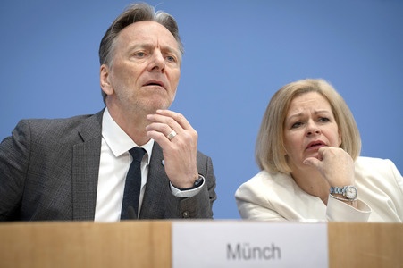 Bundespressekonferenz zur Vorstellung der Polizeilichen Kriminalstatistik 2024 in Berlin