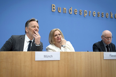 Bundespressekonferenz zur Vorstellung der Polizeilichen Kriminalstatistik 2024 in Berlin