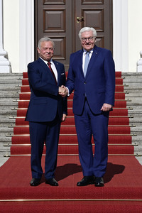 Empfang des Königs von Jordanien in Berlin