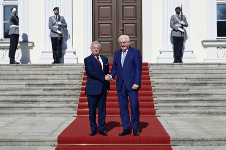 Empfang des Königs von Jordanien in Berlin