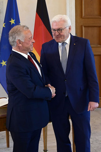 Empfang des Königs von Jordanien in Berlin