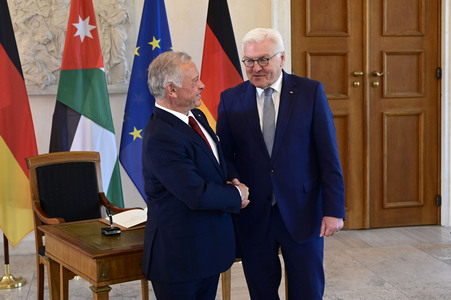 Empfang des Königs von Jordanien in Berlin