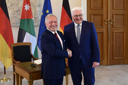 Empfang des Königs von Jordanien in Berlin