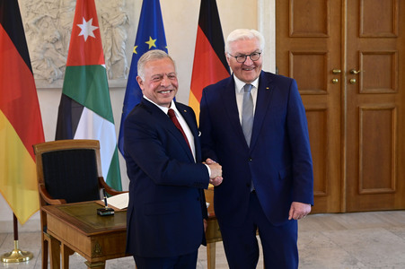 Empfang des Königs von Jordanien in Berlin