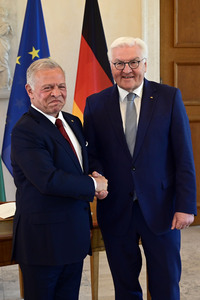 Empfang des Königs von Jordanien in Berlin