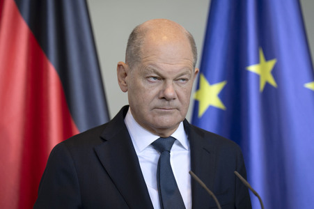 Empfang des Königs von Jordanien im Bundeskanzleramt in Berlin