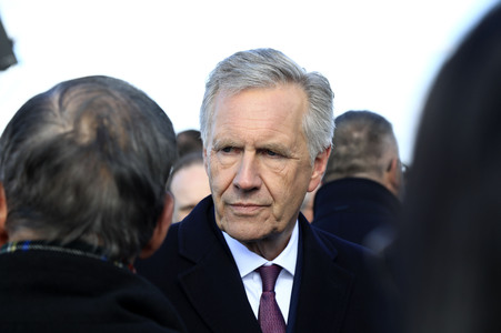 Kranzniederlegung zum 80. Jahrestag der Befreiung des Konzentrationslagers Buchenwald