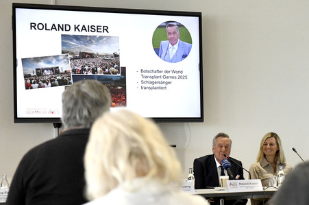 Roland Kaiser wird Botschafter der World Transplant Games 2025 in Dresden