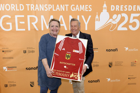 Roland Kaiser wird Botschafter der World Transplant Games 2025 in Dresden