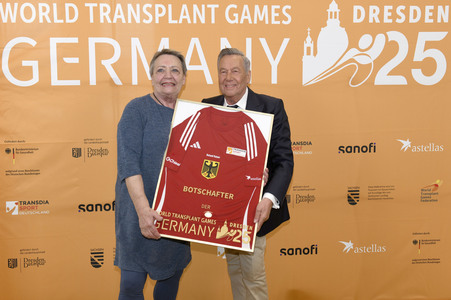 Roland Kaiser wird Botschafter der World Transplant Games 2025 in Dresden