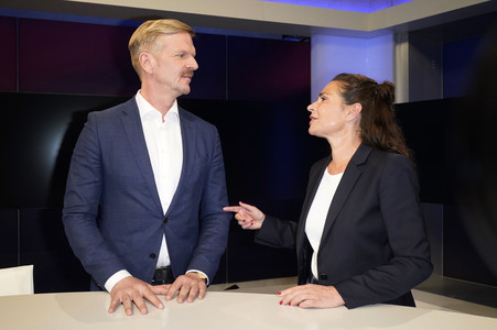 Talkshow 'maischberger' in Berlin