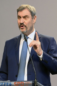 Pressekonferenz von CDU, CSU und SPD in Berlin