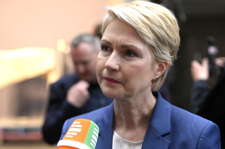 Pressekonferenz von CDU, CSU und SPD in Berlin