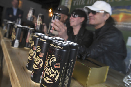 Präsentation vom Scorpions Bier in Hannover