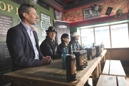 Präsentation vom Scorpions Bier in Hannover