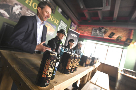 Präsentation vom Scorpions Bier in Hannover