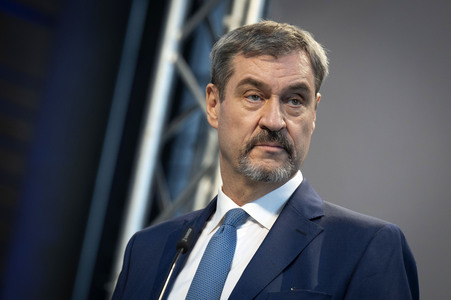 Pressekonferenz von CDU, CSU und SPD in Berlin