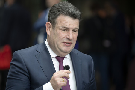 Pressekonferenz von CDU, CSU und SPD in Berlin