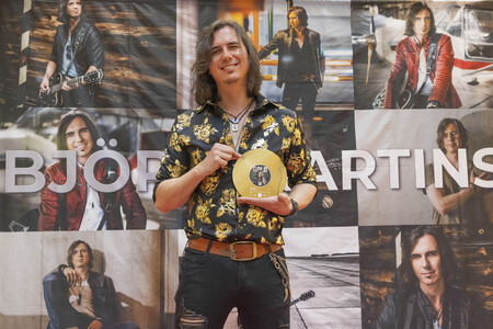 Björn Martins bei der Albumveröffentlichung 'Gold' im Kornmarkt-Center. Bautzen, 11.04.2025
