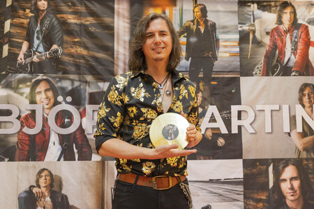 Björn Martins bei der Albumveröffentlichung 'Gold' im Kornmarkt-Center. Bautzen, 11.04.2025