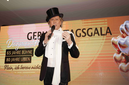 Geburtstagsgala zum 80. Geburtstag von Dagmar Frederic in Berlin