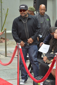 Hand and Footprint Ceremony mit Ice Cube in Los Angeles
