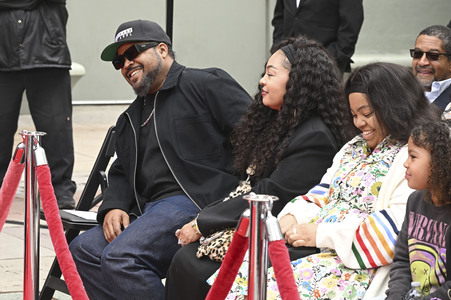 Hand and Footprint Ceremony mit Ice Cube in Los Angeles