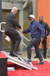 Hand and Footprint Ceremony mit Ice Cube in Los Angeles