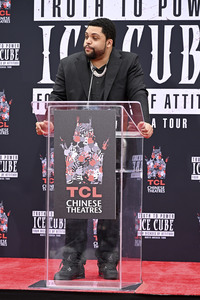 Hand and Footprint Ceremony mit Ice Cube in Los Angeles