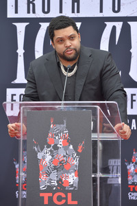 Hand and Footprint Ceremony mit Ice Cube in Los Angeles