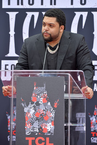Hand and Footprint Ceremony mit Ice Cube in Los Angeles