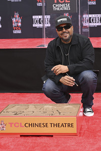 Hand and Footprint Ceremony mit Ice Cube in Los Angeles