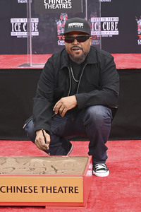 Hand and Footprint Ceremony mit Ice Cube in Los Angeles