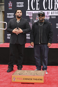 Hand and Footprint Ceremony mit Ice Cube in Los Angeles