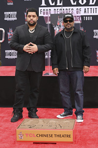 Hand and Footprint Ceremony mit Ice Cube in Los Angeles