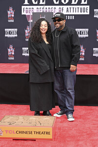 Hand and Footprint Ceremony mit Ice Cube in Los Angeles