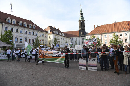 Michael Kretschmer vor Demo gegen Windanlagen in Großenhain