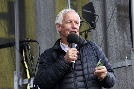 Demonstration 'Friedensprozession' in Dresden