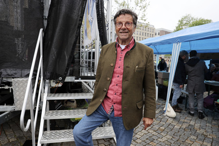 Demonstration 'Friedensprozession' in Dresden