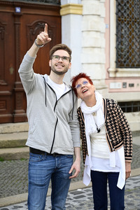 Photoshooting mit Lukas Natschinski und Gundula Natschinski in Görlitz