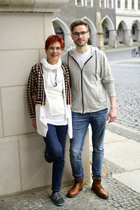 Photoshooting mit Lukas Natschinski und Gundula Natschinski in Görlitz